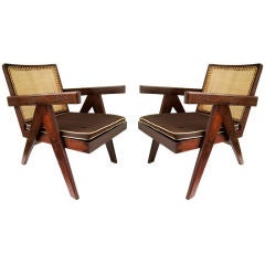 Pair of Pierre Jeanneret "EASY" Chairs