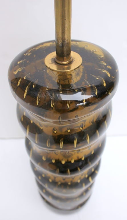 Venini Lamp by Carlo Scarpa In Excellent Condition In Los Angeles, CA