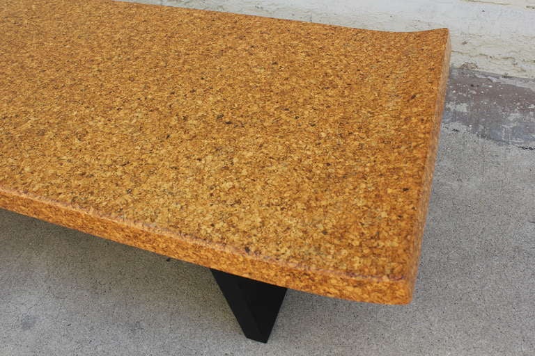 American Paul Frankl Cork Top Bench or Table