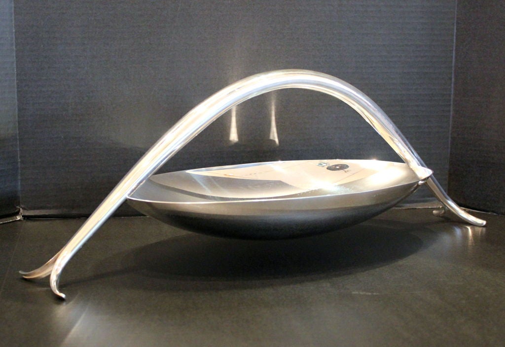 Silver Plate Guiliano Malimpensa for Mesa Centerpiece