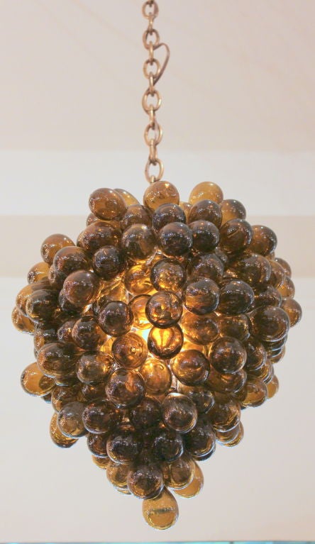 Murano Glass Lantern In Excellent Condition For Sale In Los Angeles, CA