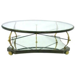Large Robert and Mito Block Cocktail Table