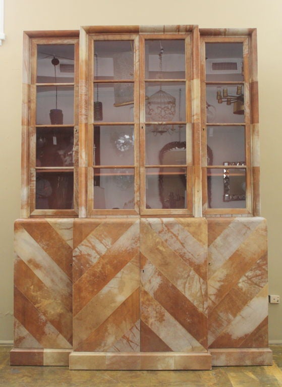 Samuel Marx Parchment Cabinet For Sale 4
