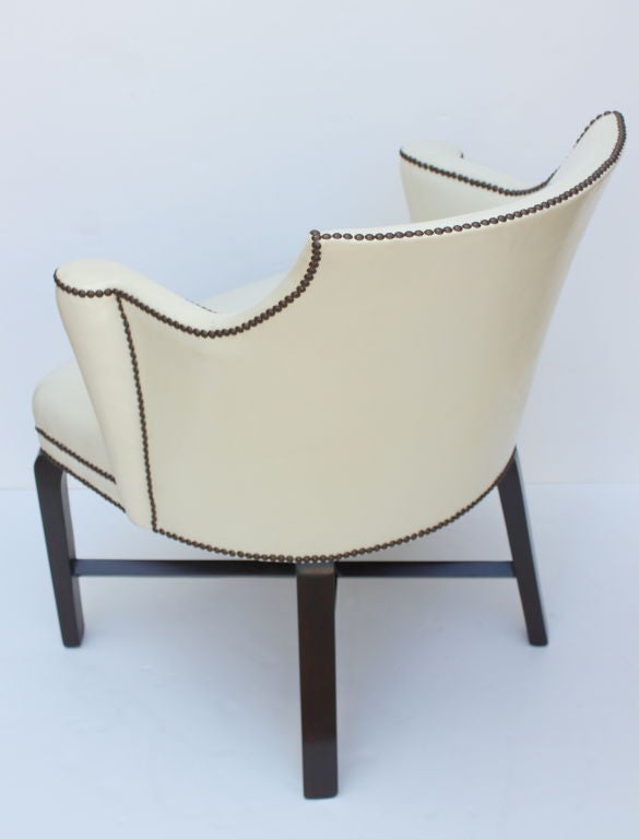 Mid-20th Century Pair of Syrie Maugham Arm Chairs
