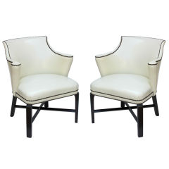 Pair of Syrie Maugham Arm Chairs