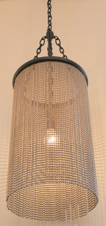 Ball Chain  Lantern. Newly Rewired. <br />
10 Lanterns Available.
