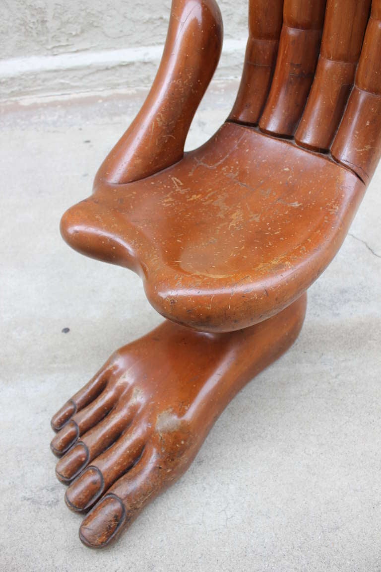 the foot chair