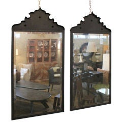 Pair of Moroccan Iron Mirrors