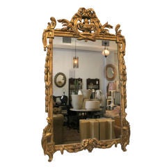 6 Foot 19th Century French Pier Mirror