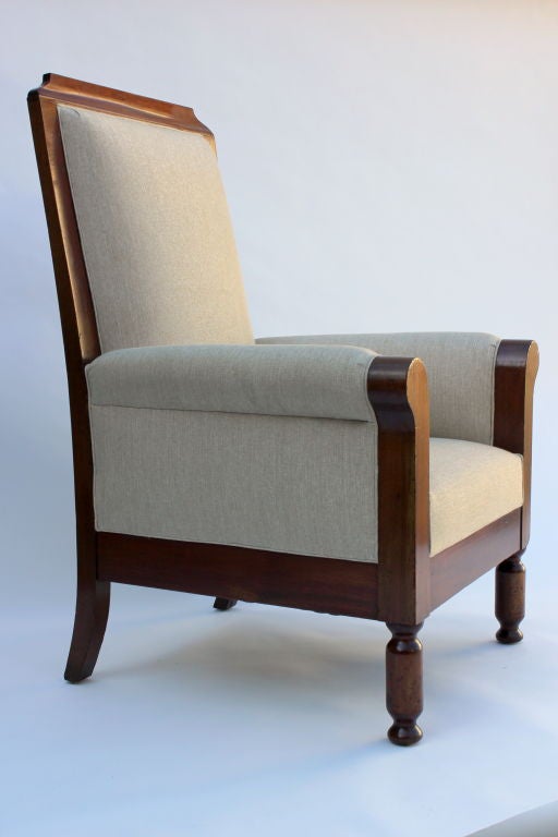 Large English Regency Armchair For Sale 1