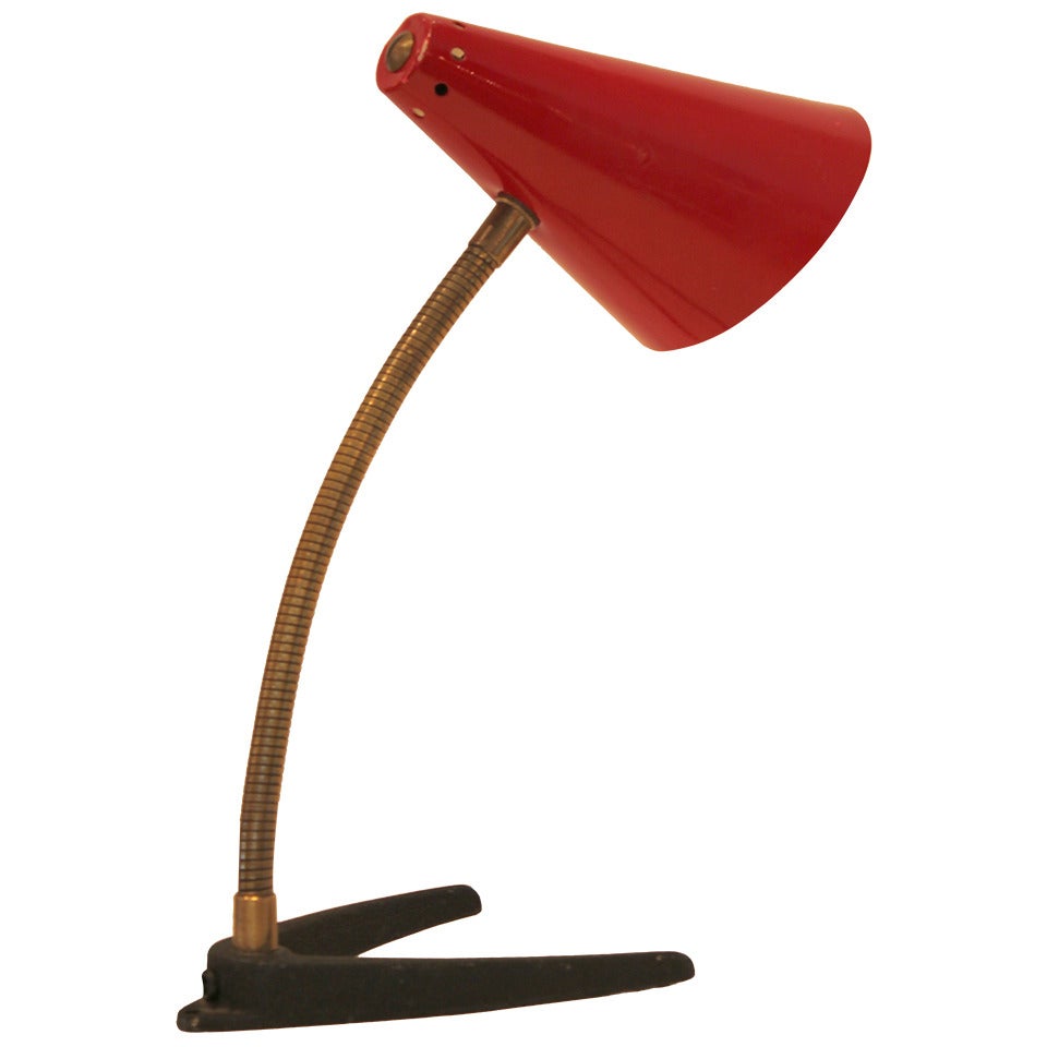 Italian Goose Neck Desk Lamp