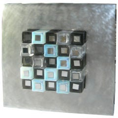 Angelo Brotto Murano Glass Wall Panel