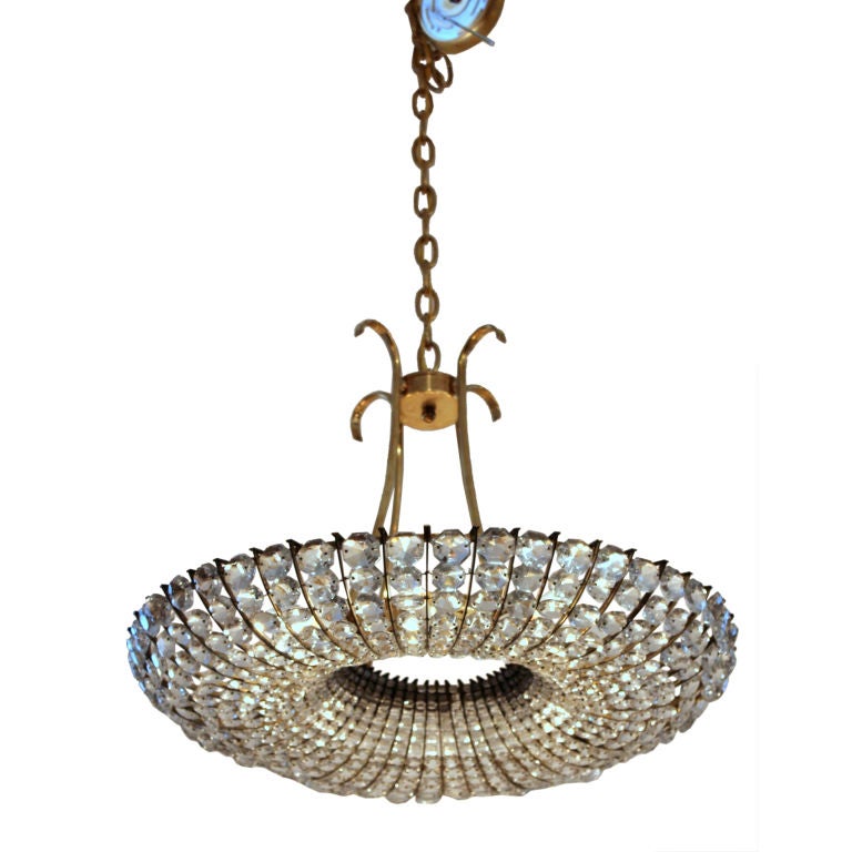 Austrian Crystal Chandelier at 1stdibs