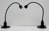 Pair of Sunnex Rubber Goose Neck Lamps