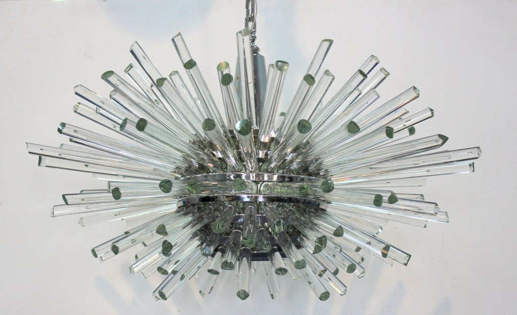 Bakalowits & Saone “Miracle” Austrian Crystal Chandelier. This the large version of the Miracle Chandelier. All Original Glass.   150 lbs.