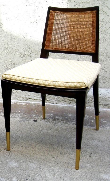 Custom Set of 4 Wormley for Dunbar Chairs