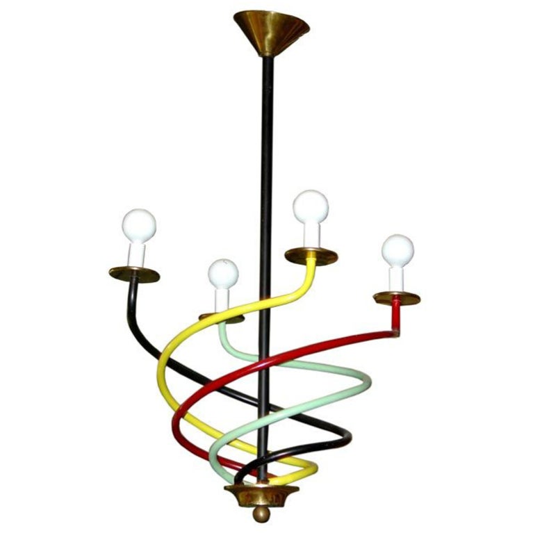 French Tornado Chandelier For Sale