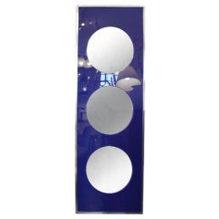 1970s Convex and Plexiglass 6 Foot  MIrror