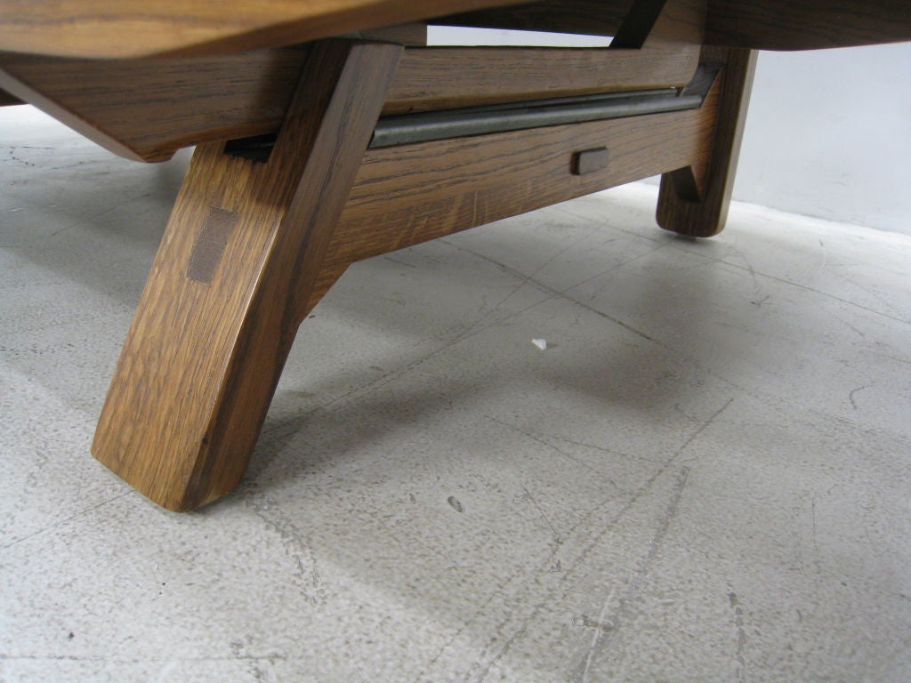Oak Piero Ranzini and Enzio Longhi Daybed for Elam