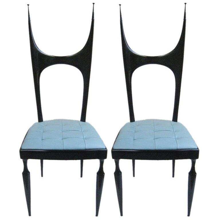 Pair of Pozzi and Verga Chairs