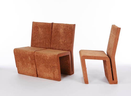 American Frank Gehry Cardboard Easy Edges Chairs