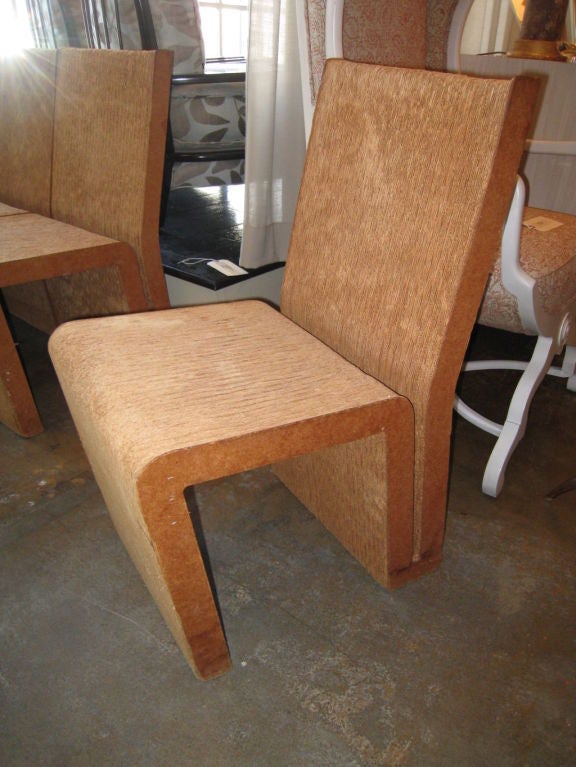 Frank Gehry Cardboard Easy Edges Chairs In Excellent Condition In Los Angeles, CA
