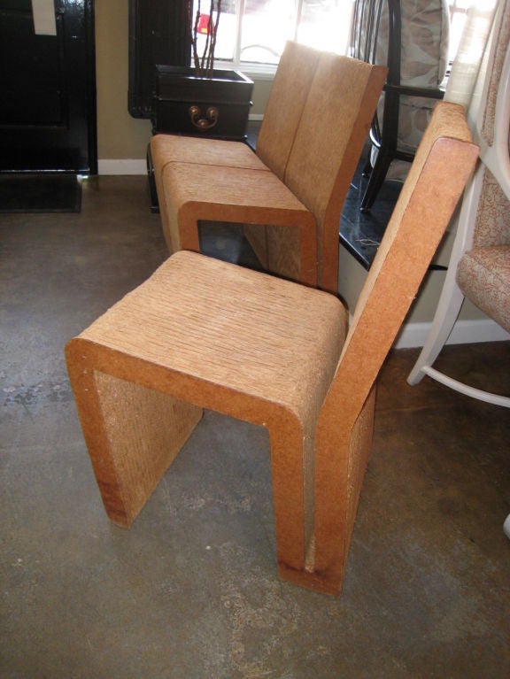 Masonite Frank Gehry Cardboard Easy Edges Chairs