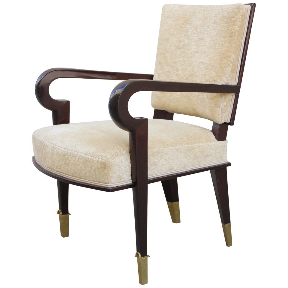 Robert and Mito Block Custom Armchair For Sale
