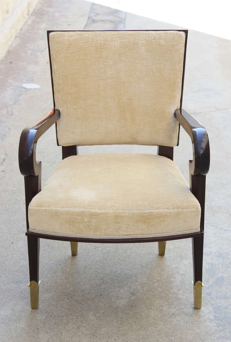 Mid-20th Century Robert and Mito Block Custom Armchair For Sale