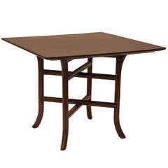 Robsjohn-Gibbings Walnut Side Table 1