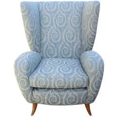 Paolo Buffa Large Wing Back Chair