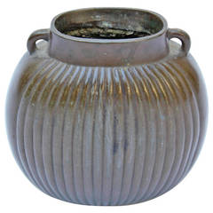 Just Anderson Bronze Vessel with Handles