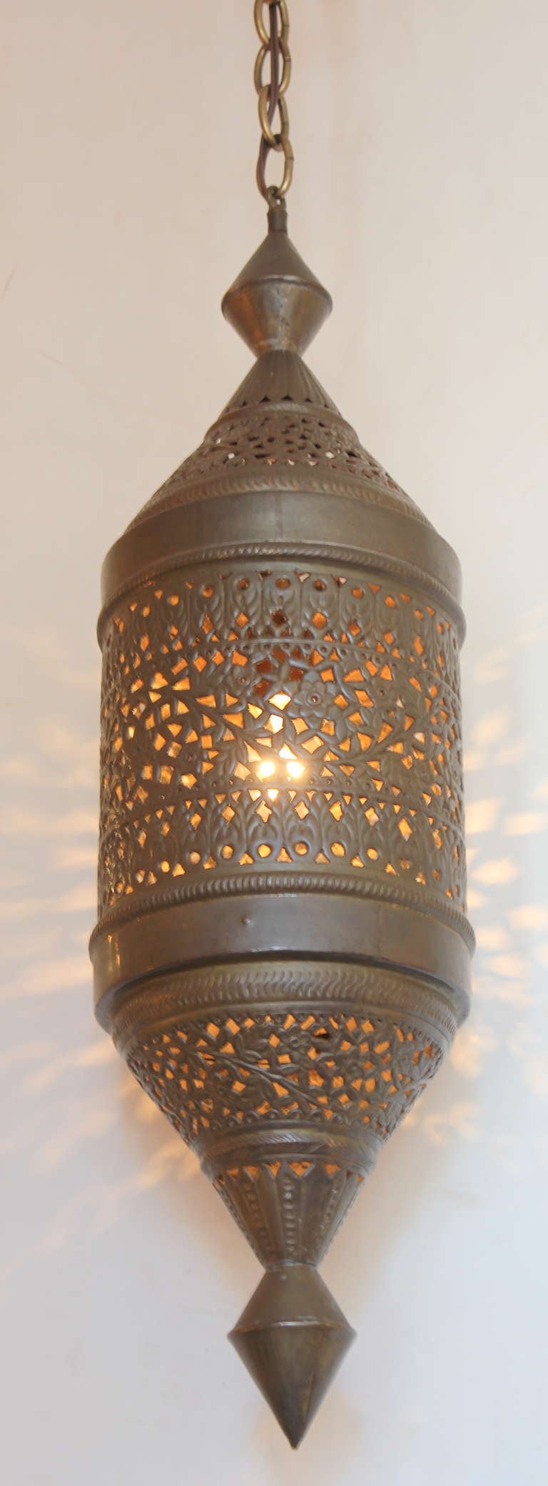 Pair of Moroccan Lanterns In Good Condition In Los Angeles, CA