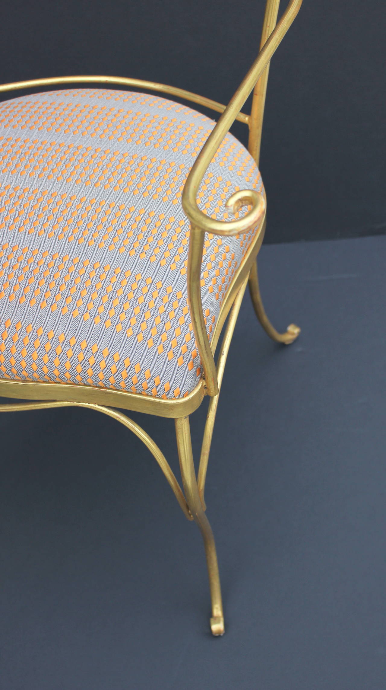 Mid-20th Century French Gilt Chair