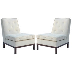 Pair of T.H. Robsjohn-Gibbings Slipper Chairs