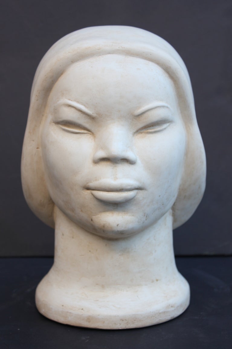 Plaster Model or a Young Women at 1stdibs