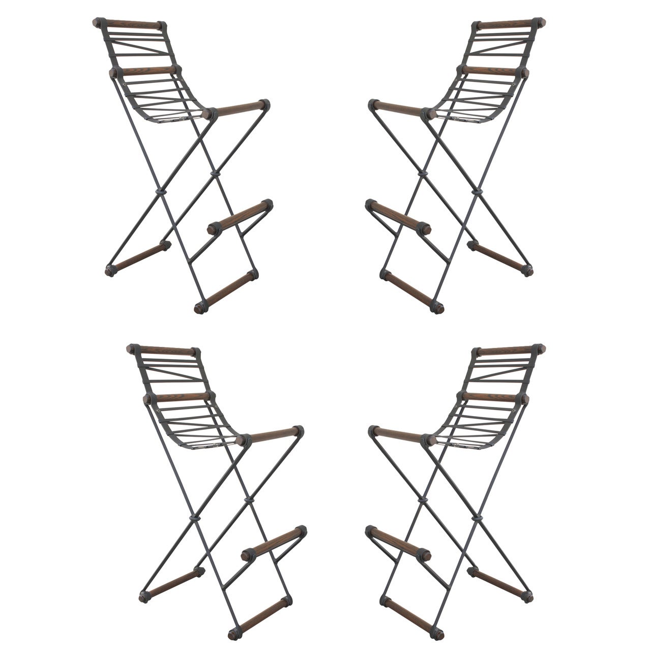 Set of Four Cleo Baldon Stools