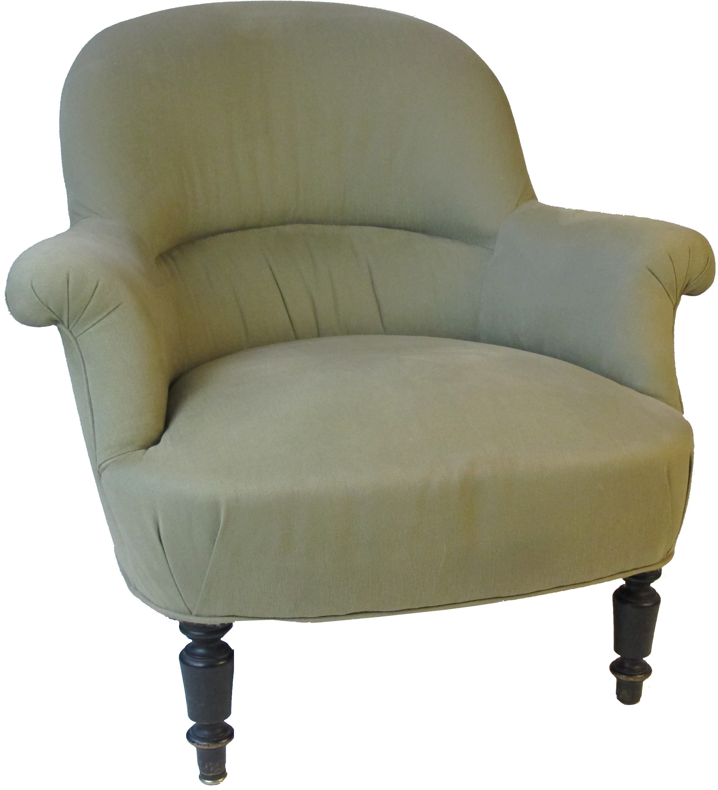 19th c. French Napoleon III Style Armchair For Sale
