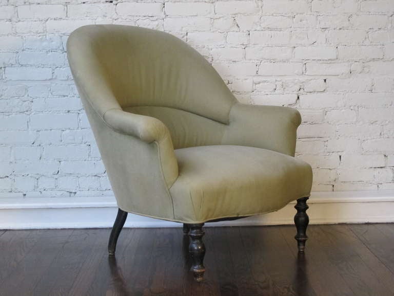 19th C. French Napoleon III Style Armchair