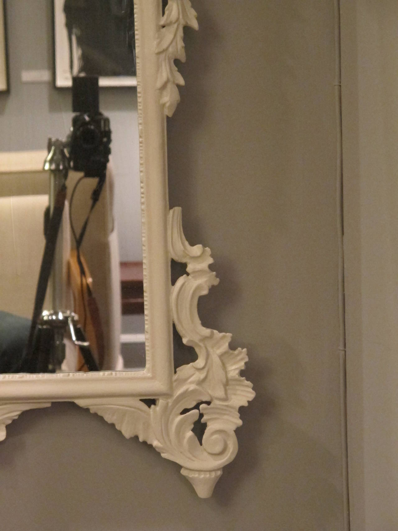 Late 19th Century English Mirror in the Rococo Style 2