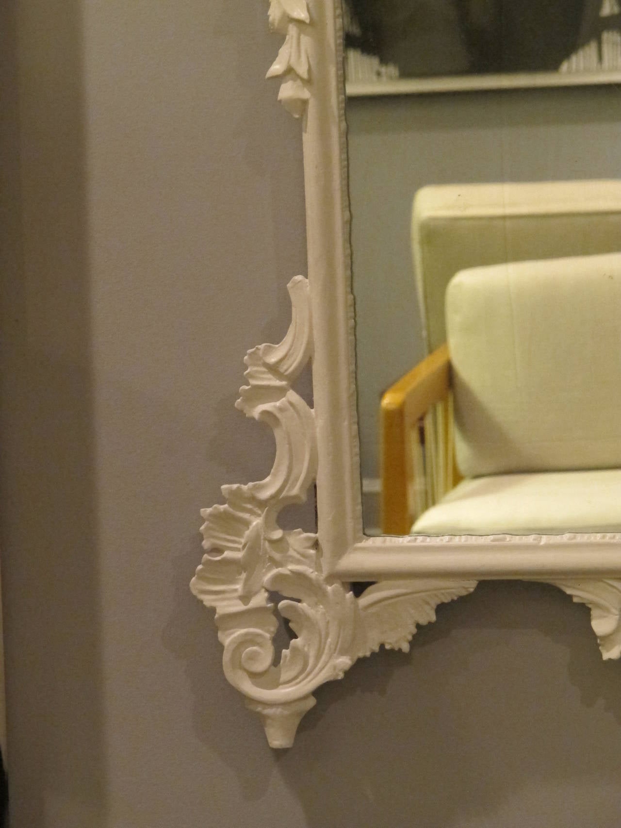 Late 19th Century English Mirror in the Rococo Style 3