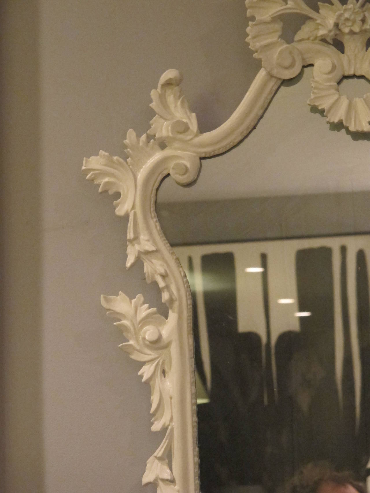 Late 19th Century English Mirror in the Rococo Style 1