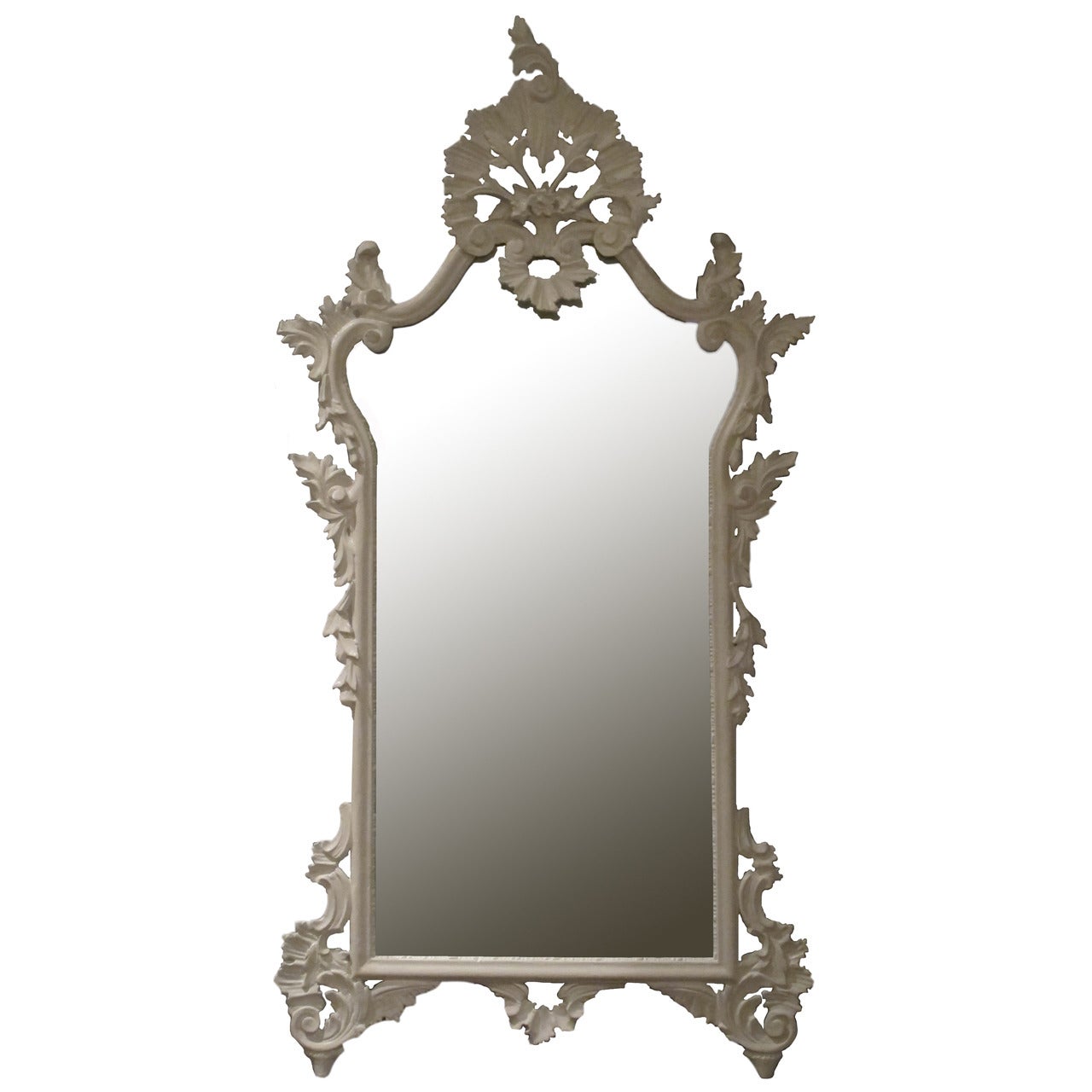 Late 19th Century English Mirror in the Rococo Style