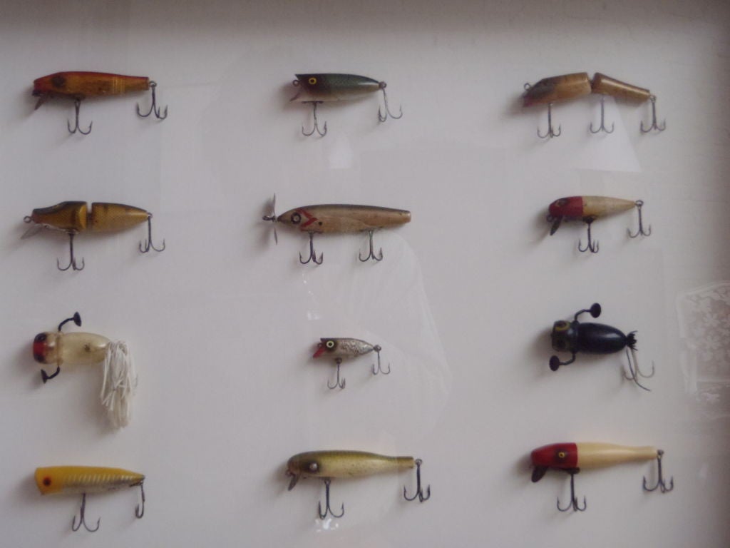 framed fishing lures