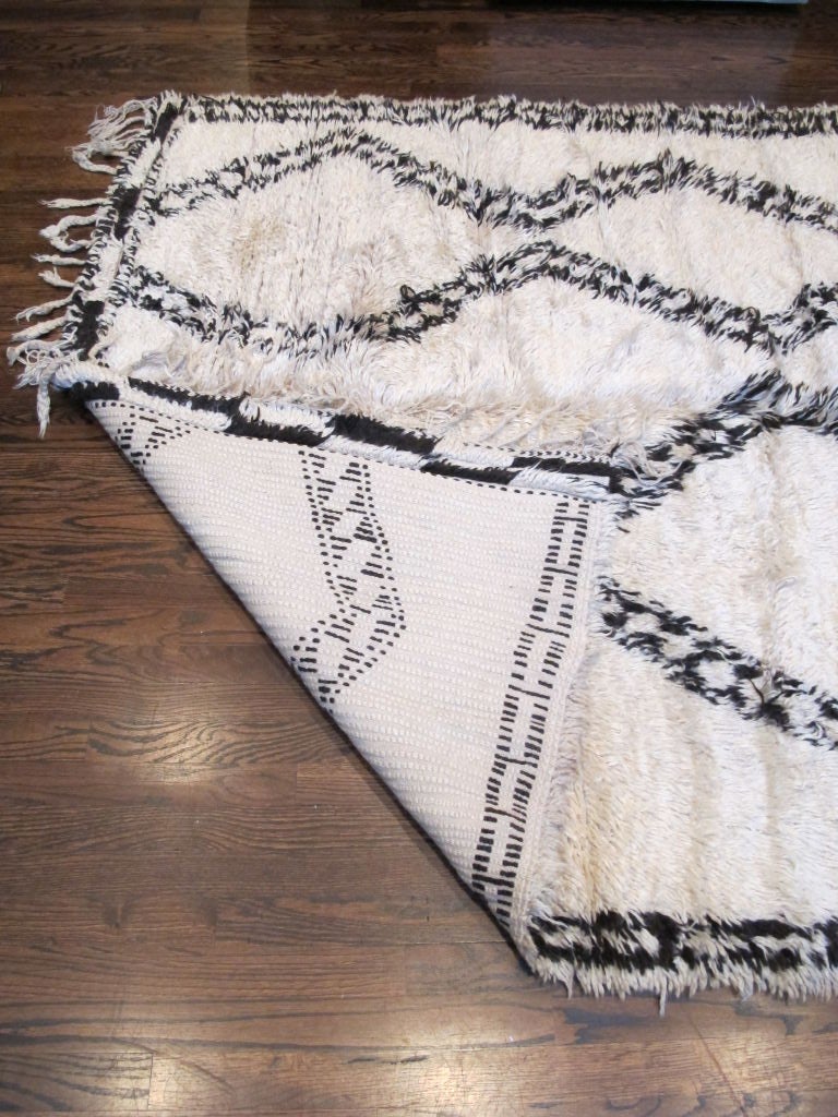 Vintage Beni Ourain Carpet 3
