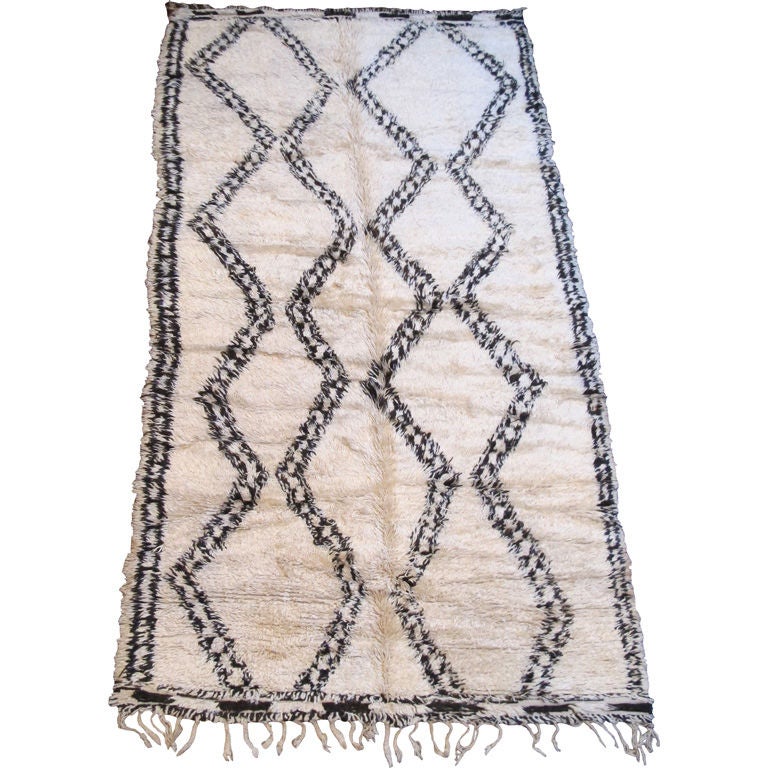 Vintage Beni Ourain Carpet