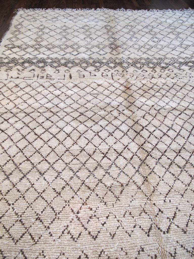 Vintage Beni Ourain Carpet 1