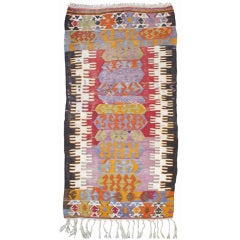 Brightly-Colored Kilim