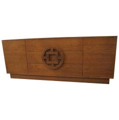 Custom Walnut Credenza by Mel Smilow