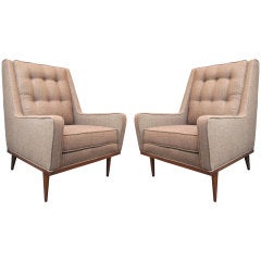 Pair of Armchairs by Milo Baughman for James Inc.